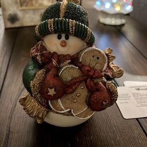 Ceramic snowman